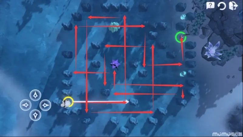 玛娜希斯回响圣诞活动滑冰推箱子小游戏攻略