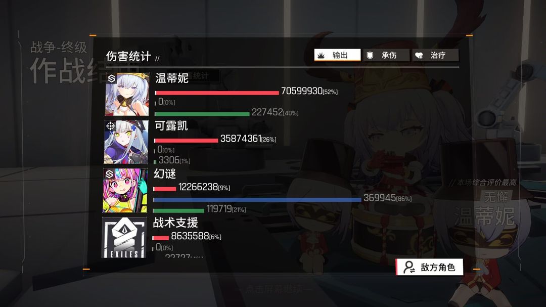 少前云图计划温蒂妮强度全面分析