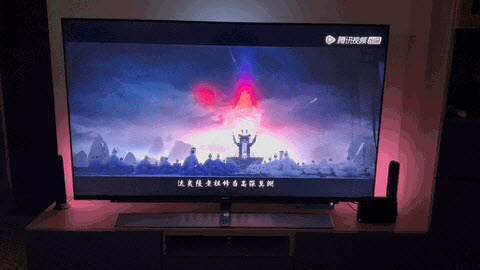 飞利浦家庭影院氛围灯体验：可能是晚上最适合开着的灯