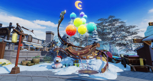 梦幻新诛仙河阳城雪景热门拍照地点一览