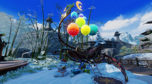 梦幻新诛仙河阳城雪景热门拍照地点一览