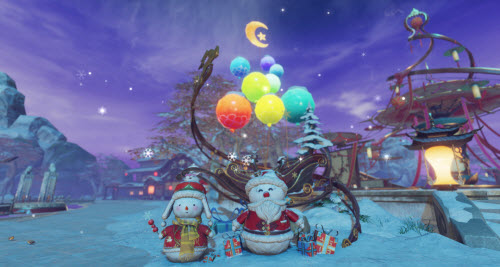 梦幻新诛仙河阳城雪景热门拍照地点一览