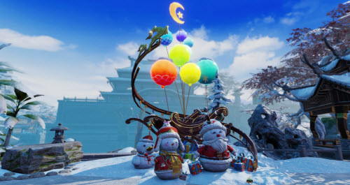 梦幻新诛仙河阳城雪景热门拍照地点一览