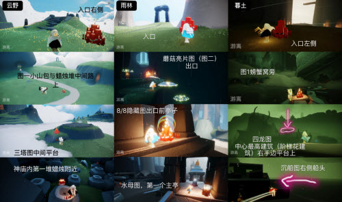 光遇12.18大蜡烛位置介绍2021