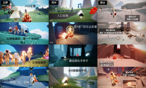 光遇12.17大蜡烛位置介绍2021