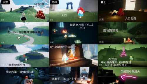 光遇大蜡烛11.20位置介绍