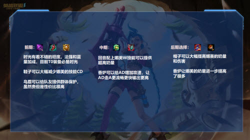 英雄联盟手游娜美怎么出装