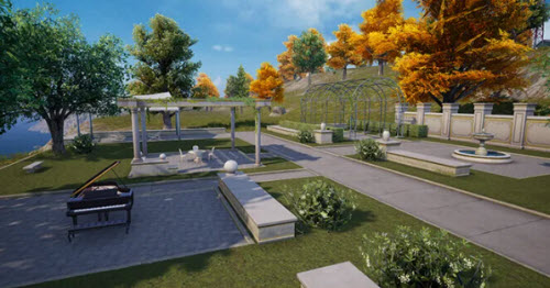 和平精英手游哈罗乐园位置在哪