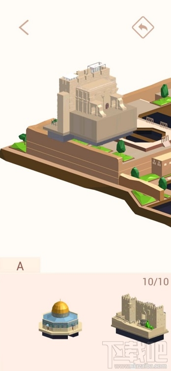 我爱拼模型耶路撒冷金门怎么放？耶路撒冷金门位置摆放方法