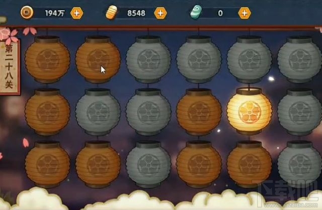 火影忍者手游花灯解谜第二十八关怎么过?花灯解谜28关通关攻略