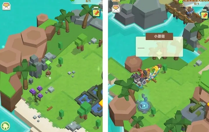 种地勇者捉迷藏的蘑菇位置在哪