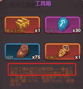 咸鱼之王五一活动工具箱获得方法攻略