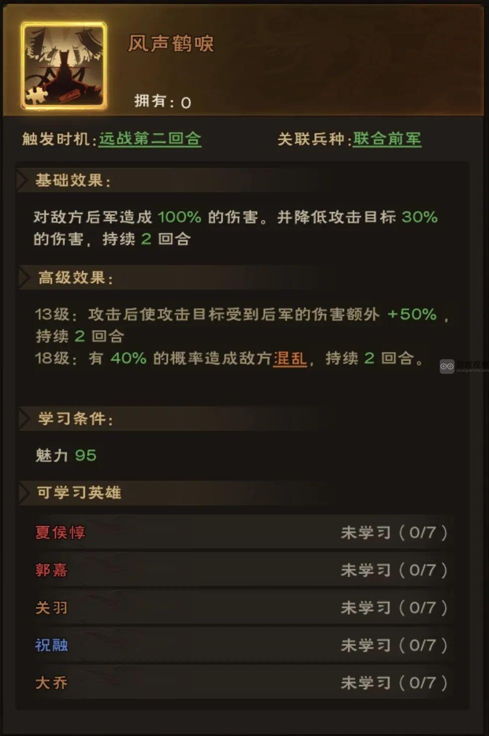 城主天下钟会培养攻略详解