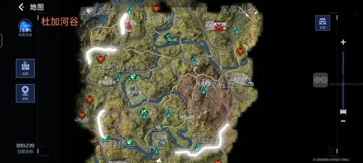 星球重启兽筋酸液采集路线图攻略