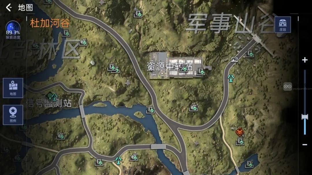 星球重启杜加河谷委托任务限时训练位置一览图