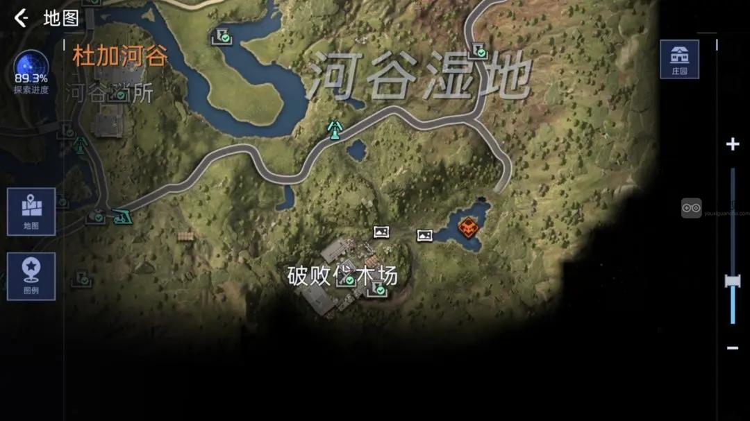 星球重启杜加河谷委托任务限时训练位置一览图