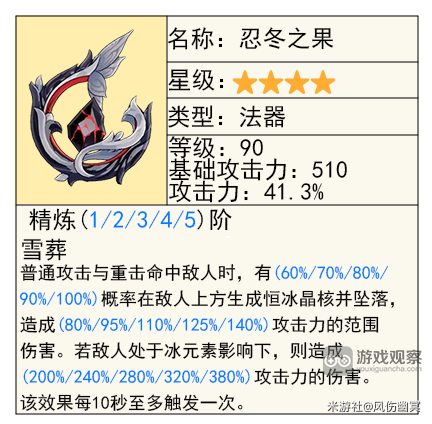 原神莱欧斯利四星武器选择推荐攻略