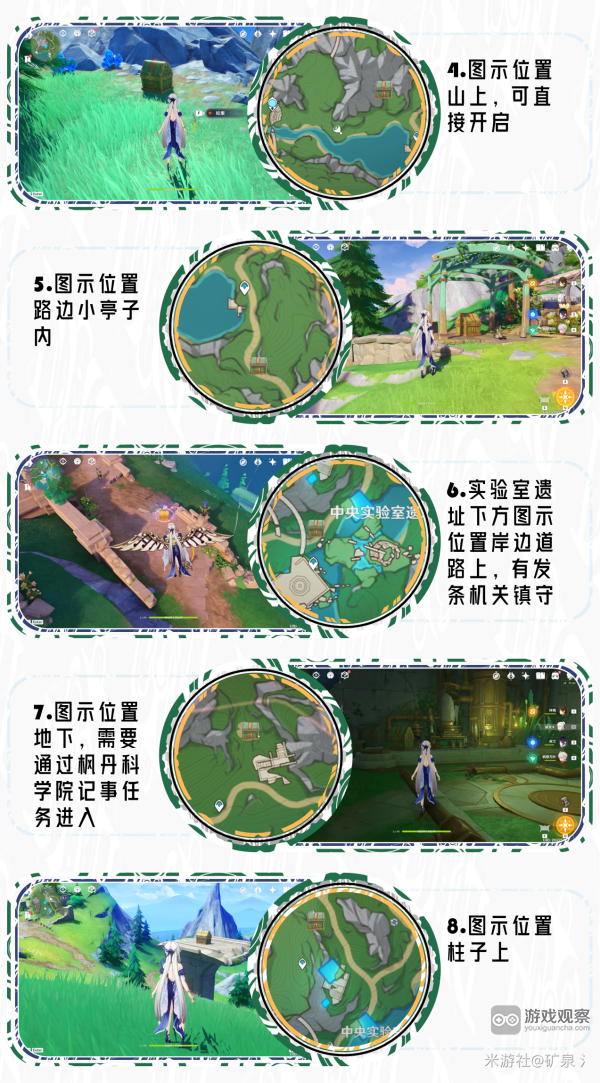 原神4.1奇馈宝箱13个位置大全