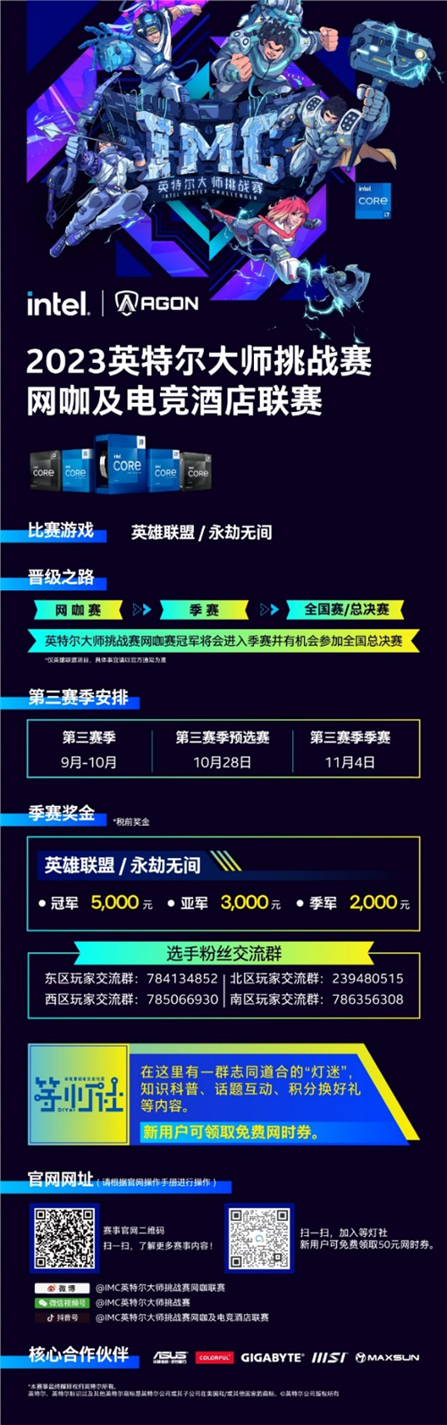 IMC 2023英特尔大师挑战赛第二季冠军出炉，全新赛季即将火热开战！