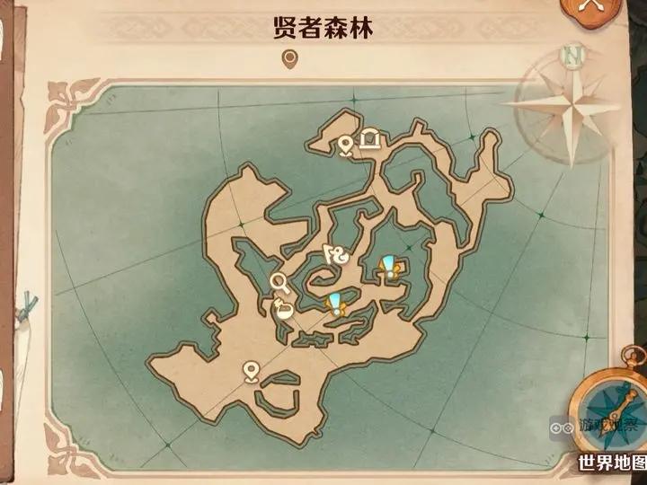 森之国度探索调查员NPC位置一览