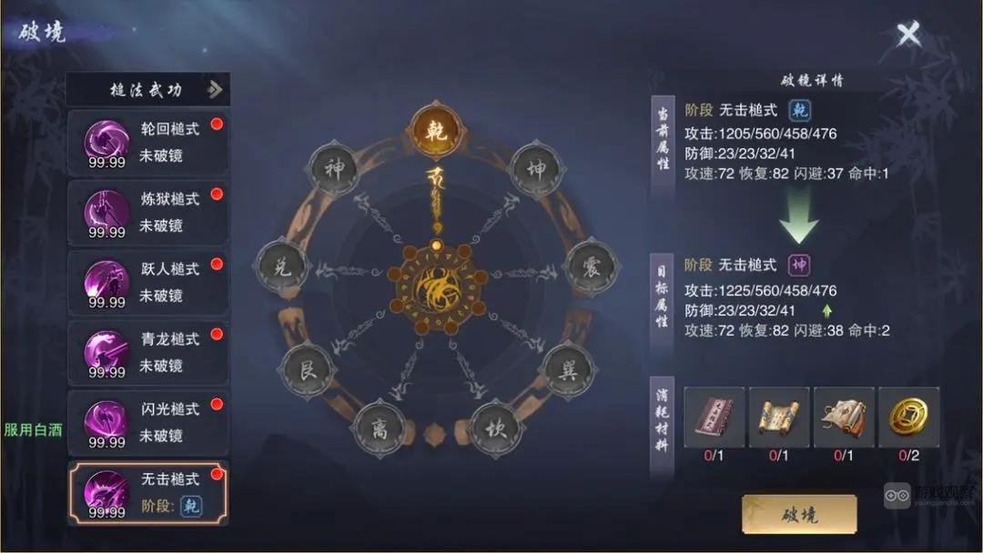 墨武侠武功破境方法攻略