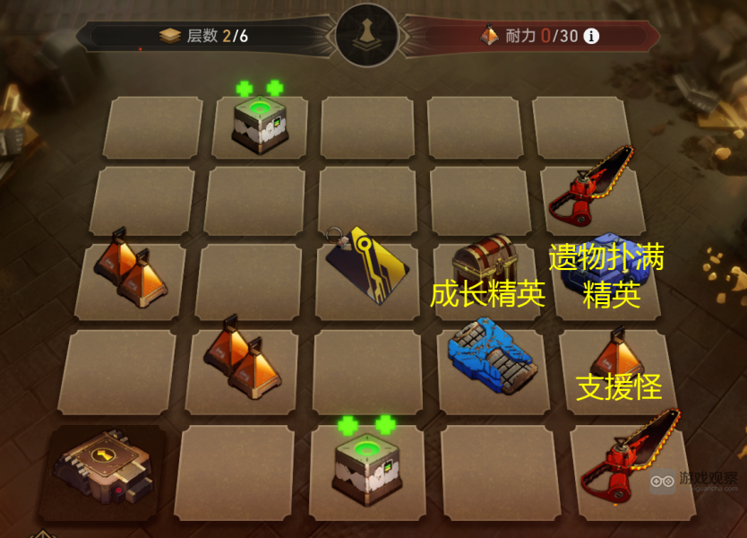崩坏星穹铁道地城探宝第四天遗迹探索地图一览