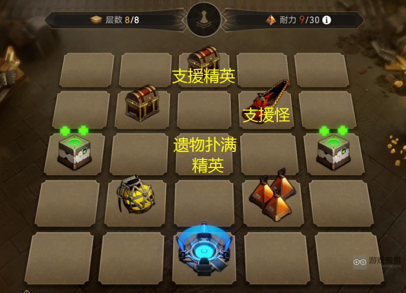 崩坏星穹铁道地城探宝第四天遗迹探索地图一览