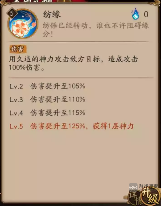 阴阳师SP纺愿缘结神技能强度分析