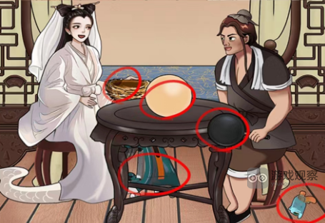 就挺秃然的故事新编找出所有不和谐的地方攻略