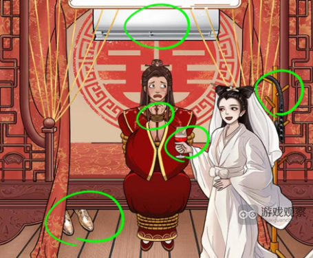 就挺秃然的故事新编找出所有不和谐的地方攻略