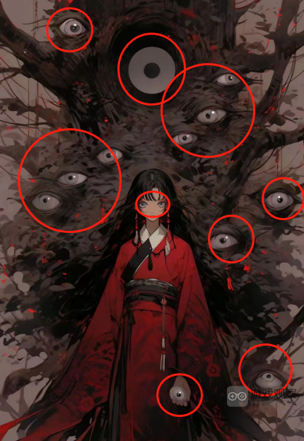 爆笑大军师魔眼少女找出所有眼睛攻略