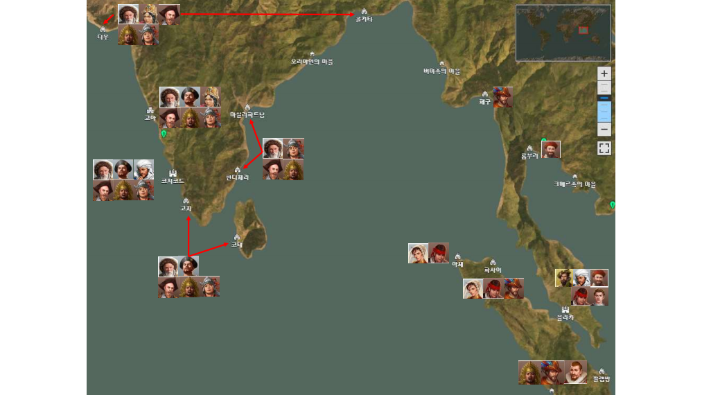 大航海时代起源地图攻略大全